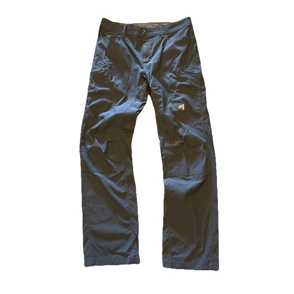 Eddie Bauer First Ascent Pants Men's 34x33 Hiking Outdoor Gray *Read
